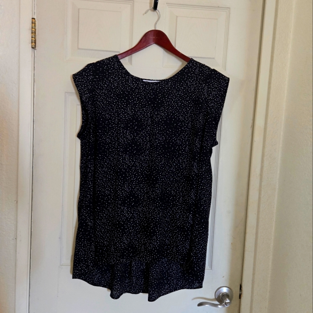 Polka dot blouse